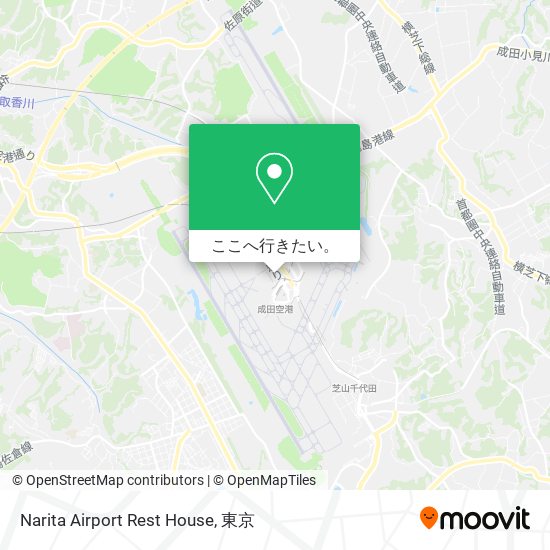 Narita Airport Rest House地図
