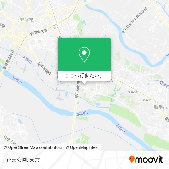 戸頭公園地図
