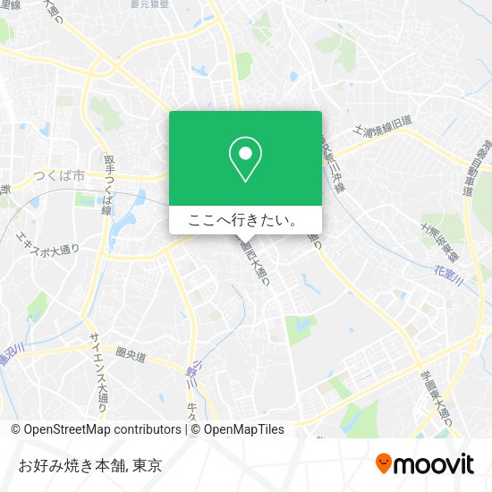 お好み焼き本舗地図