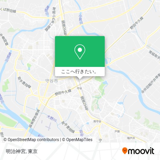 明治神宮地図