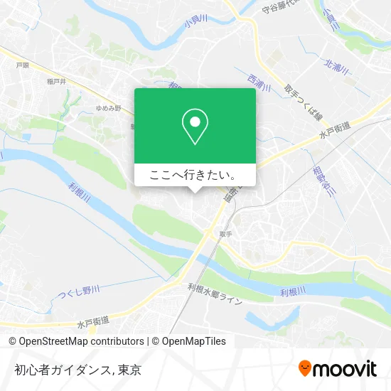 初心者ガイダンス地図