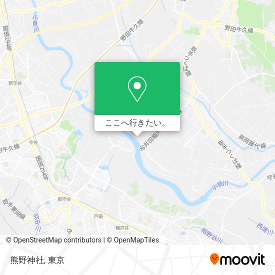熊野神社地図