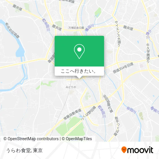 うらわ食堂地図