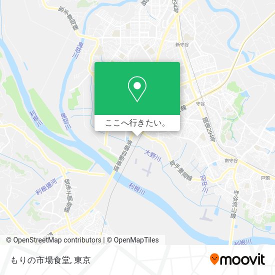 もりの市場食堂地図
