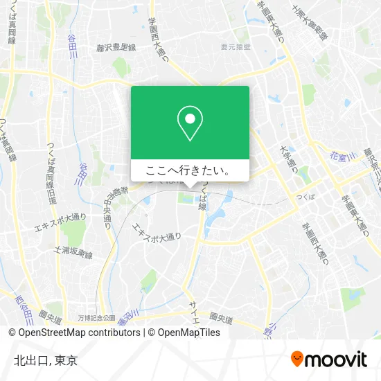 北出口地図