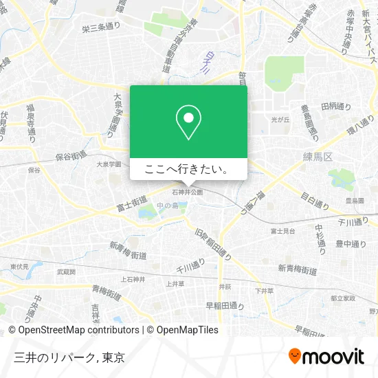 三井のリパーク地図
