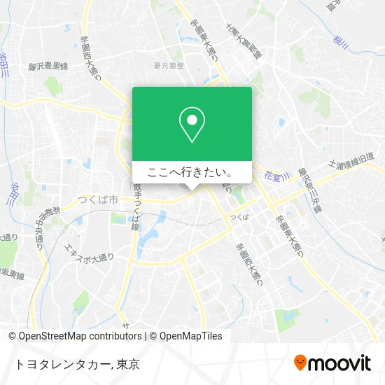 トヨタレンタカー地図