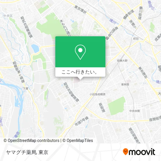 ヤマグチ薬局地図
