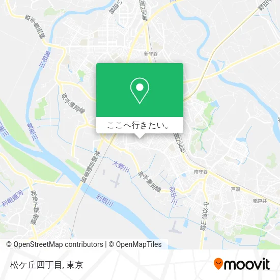 松ケ丘四丁目地図