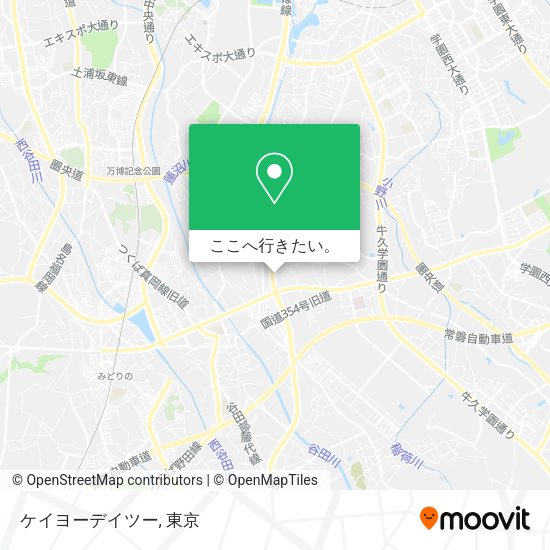 ケイヨーデイツー地図