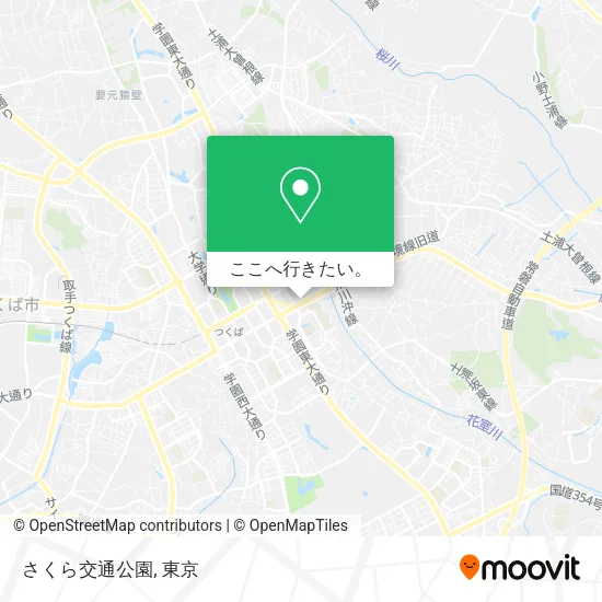 さくら交通公園地図