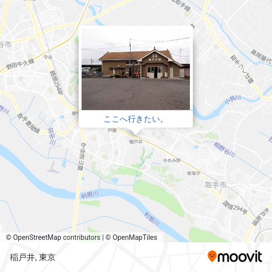 稲戸井地図