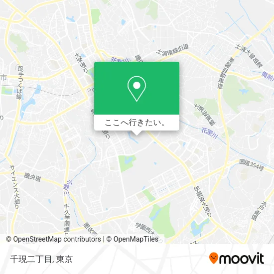千現二丁目地図