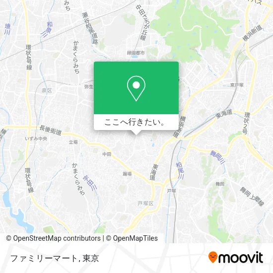 ファミリーマート地図