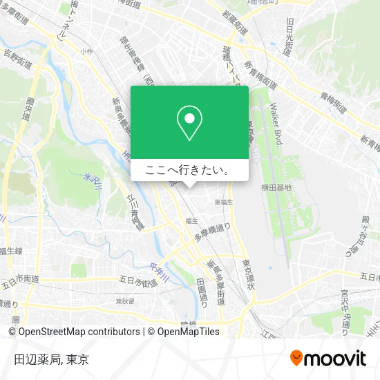 田辺薬局地図