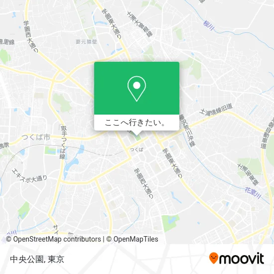 中央公園地図