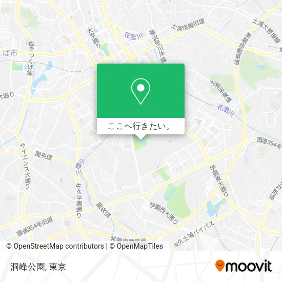 洞峰公園地図