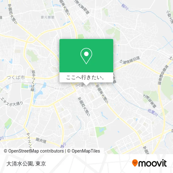 大清水公園地図