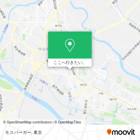 モスバーガー地図