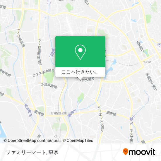 ファミリーマート地図