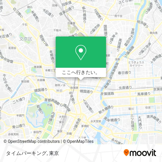 タイムパーキング地図