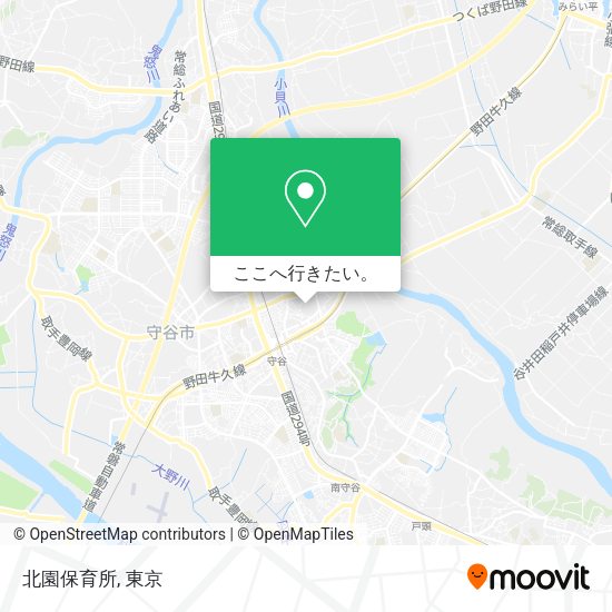 北園保育所地図