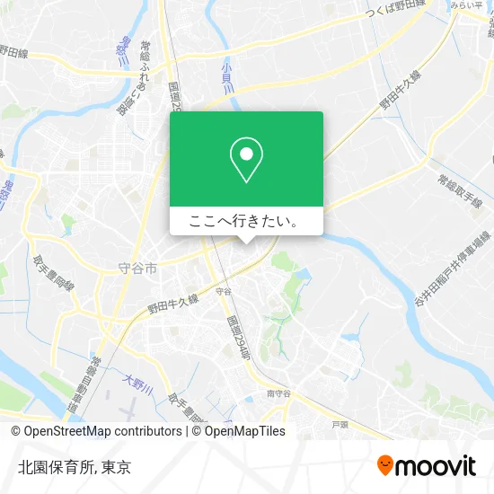 北園保育所地図