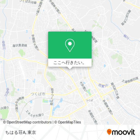 ちはる荘A地図