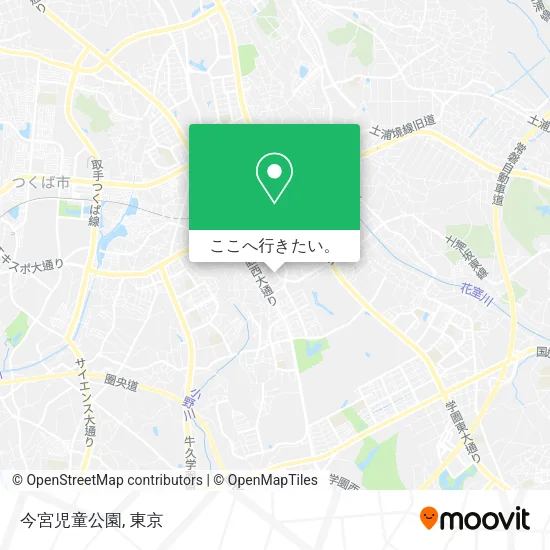 今宮児童公園地図
