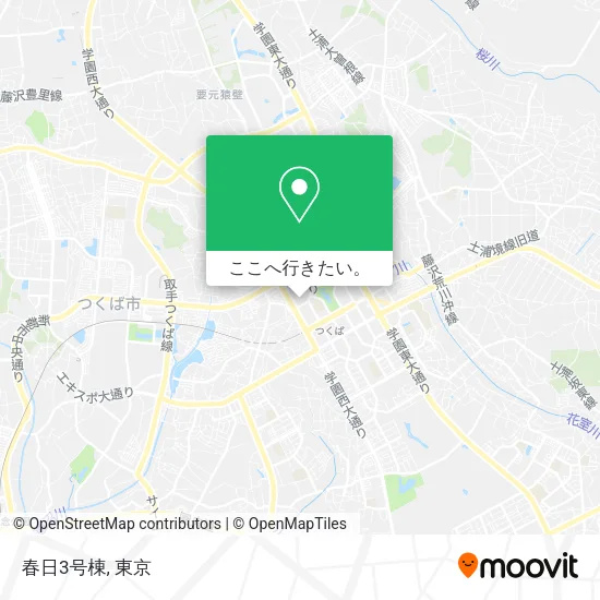 春日3号棟地図