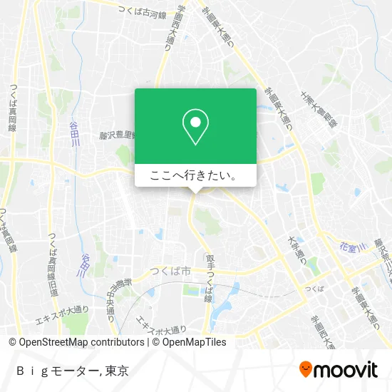 Ｂｉｇモーター地図