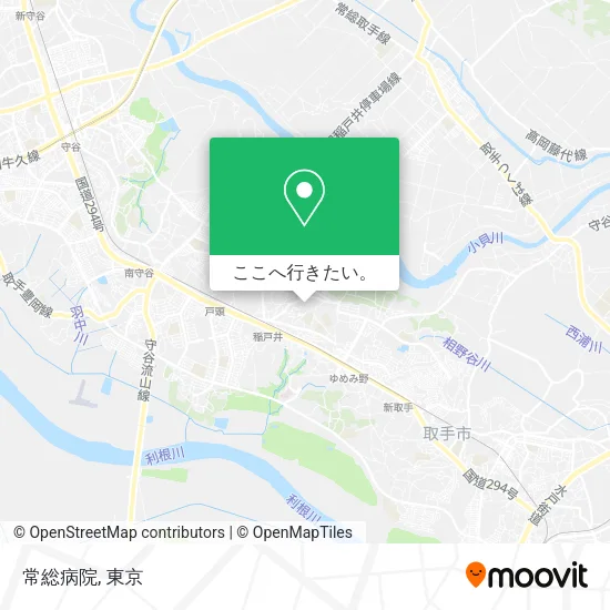 常総病院地図