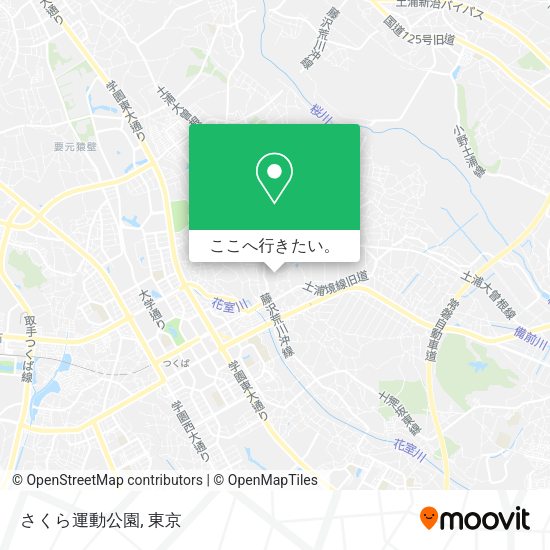 さくら運動公園地図