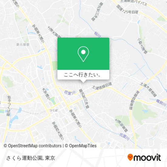 さくら運動公園地図