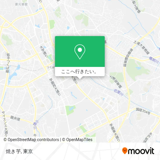 焼き芋地図