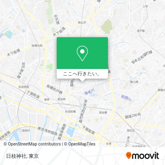日枝神社地図
