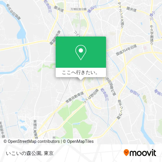 いこいの森公園地図