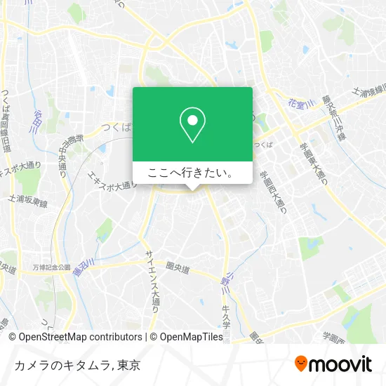 カメラのキタムラ地図