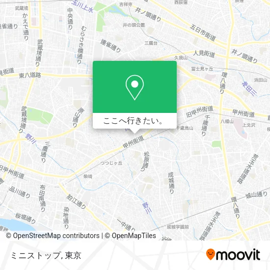 ミニストップ地図