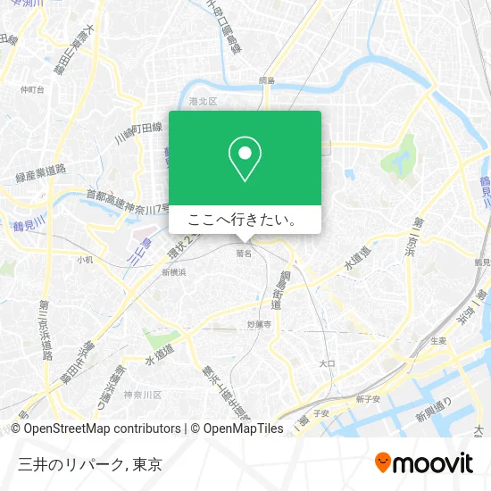 三井のリパーク地図