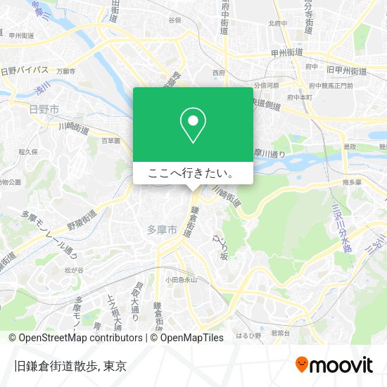 旧鎌倉街道散歩地図