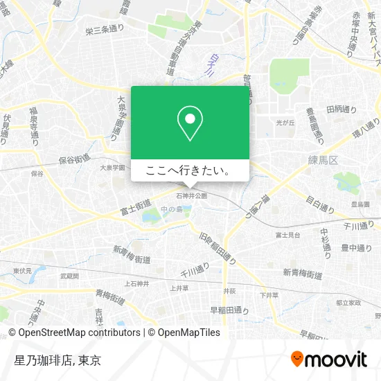 星乃珈琲店地図