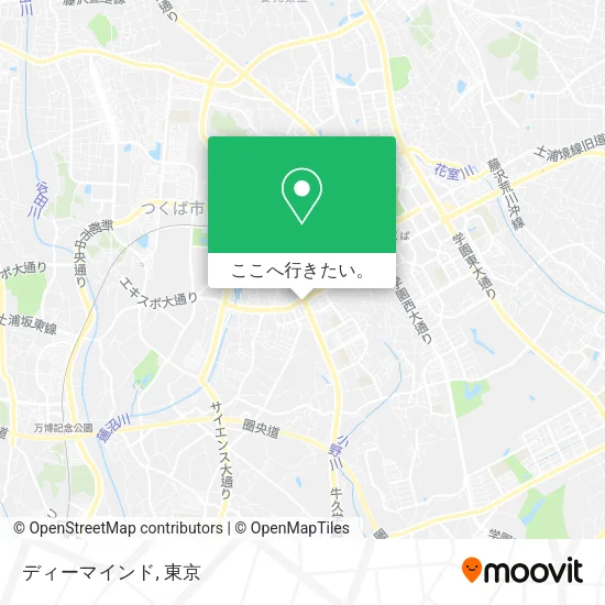 ディーマインド地図