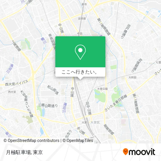 月極駐車場地図