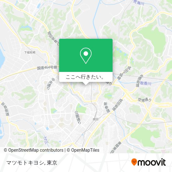 マツモトキヨシ地図