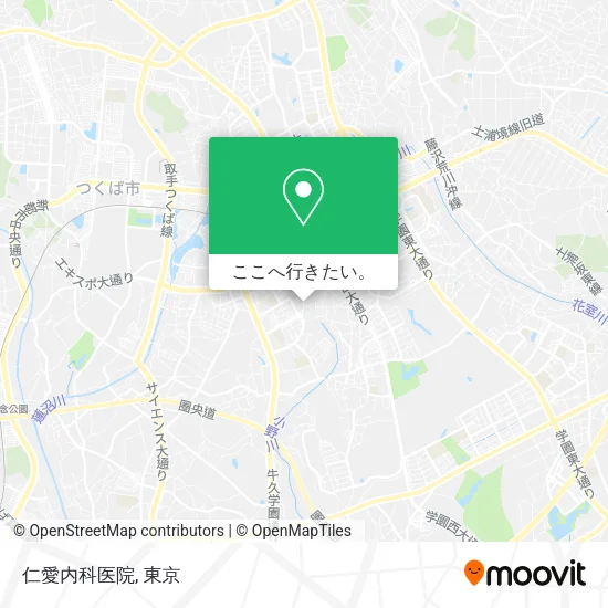 仁愛内科医院地図