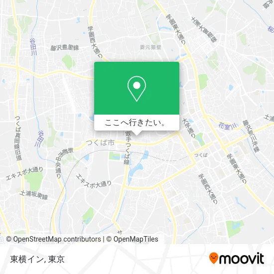 東横イン地図