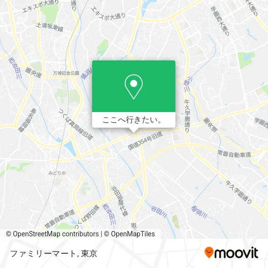 ファミリーマート地図