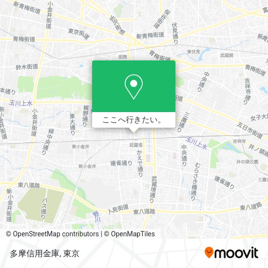 多摩信用金庫地図