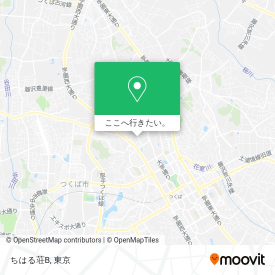 ちはる荘B地図